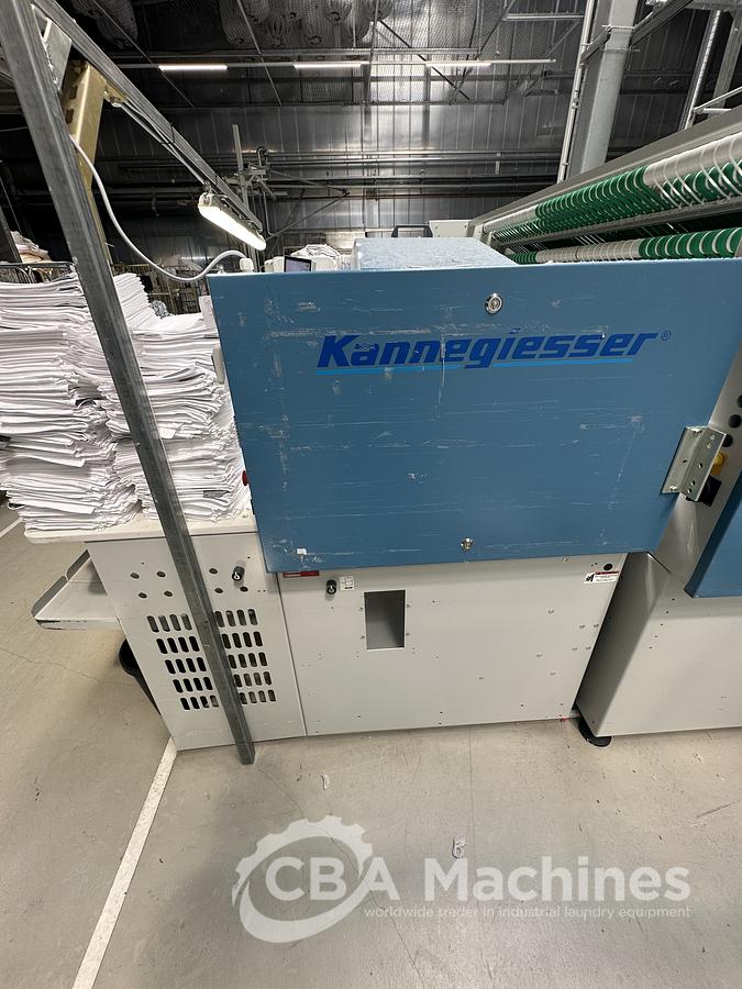 Used 2020 Folder Kannegiesser SKF 3500mm 3 lanes Small Piece Folder-Stacker