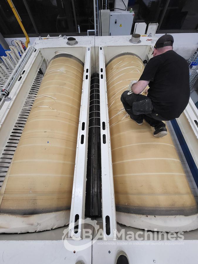 Used 2013 Ironer Electrolux C-Flex 2 roll 1200 x 3300mm GAS (944)