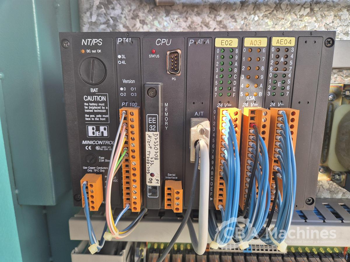 Used 1999 Dryer Lavatec TT733 D Steam 50kg with legs 175cm (853)