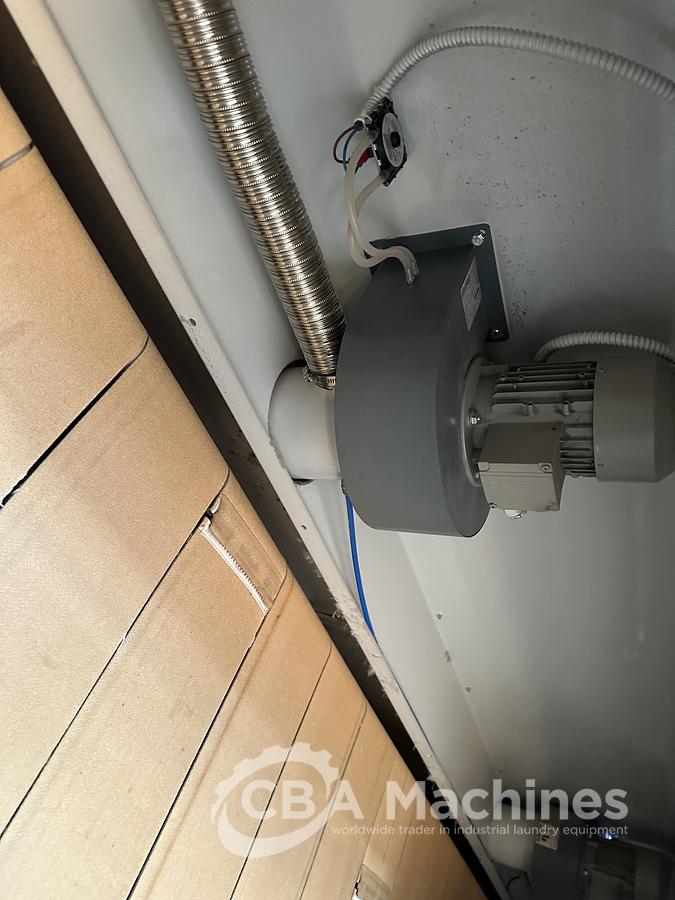 Used 2017 Domus GAS Ironer Sextans 1 roll 800mm x 3300mm with built-in folder