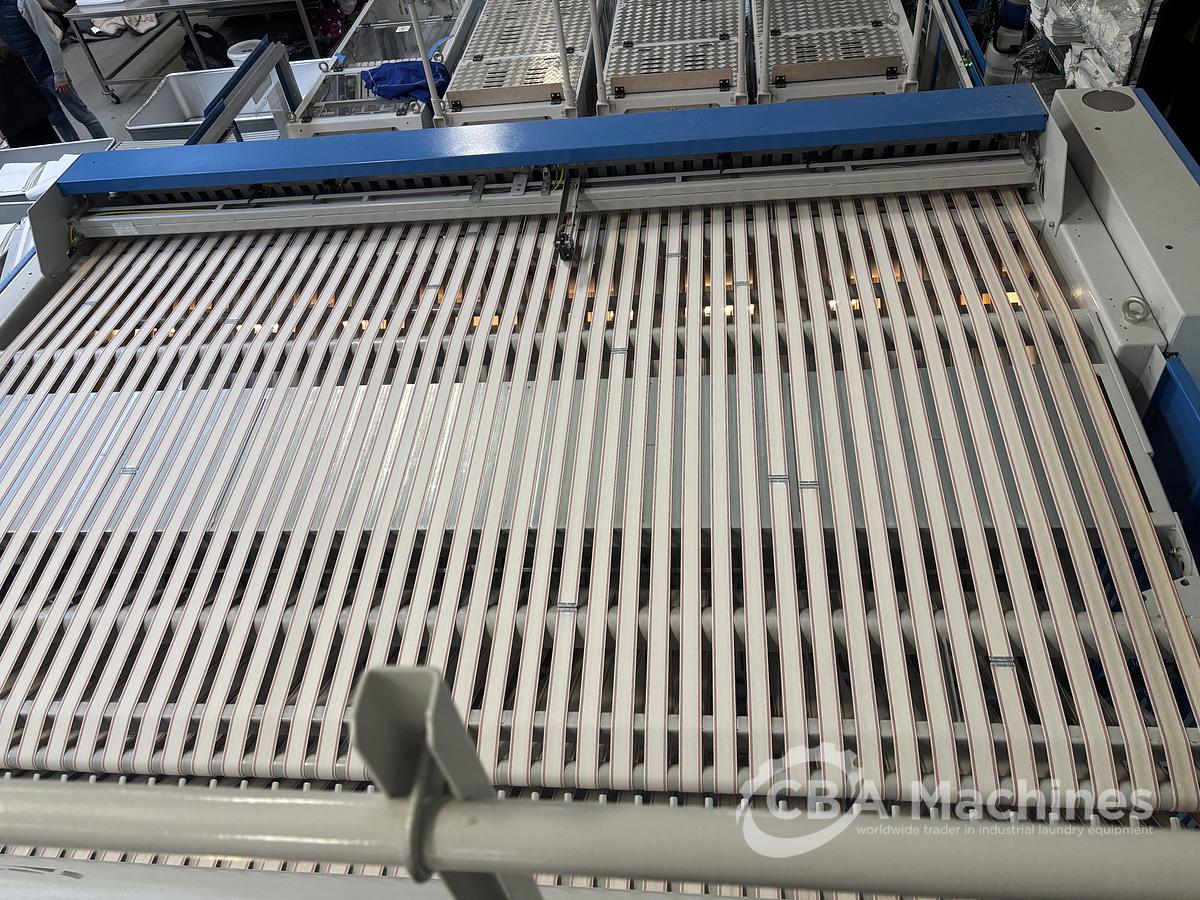 Used 2021 Jensen Ironing Line 2x1200x3500mm GAS - Logic Plus - Kalor - Classic - 4x Concorde