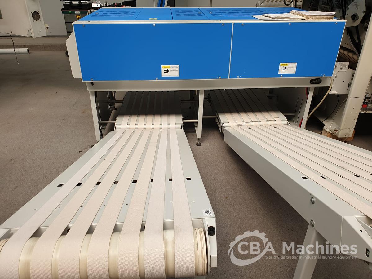 Used Complete Ironing Line Jensen – Lapauw 2 roll 1600 x 4000mm STEAM