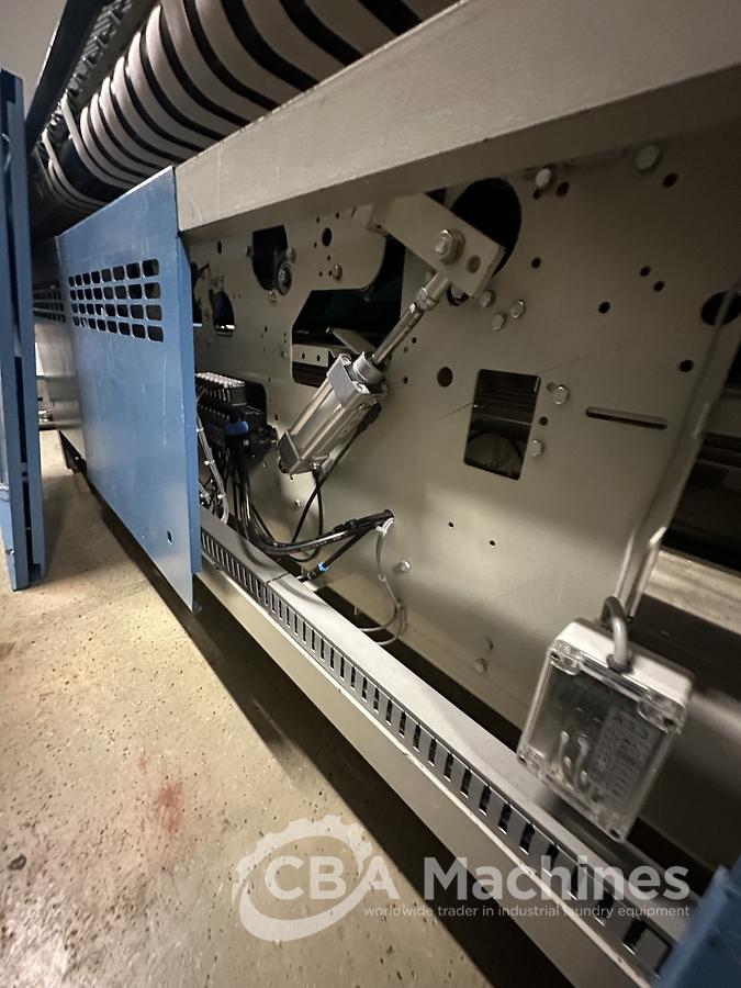 Used 2011 / 2005 Kannegiesser Ironing Line GAS 1x2000x3500mm: EMD - HPMG- RFM