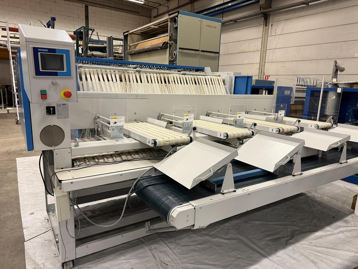 Used 2009 Folder Jensen MFS 3300mm 4 lanes (907)