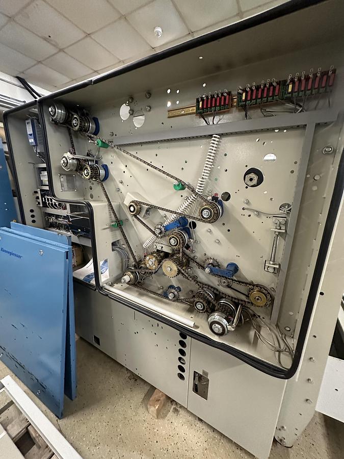 Used 2011 / 2005 Kannegiesser Ironing Line GAS 1x2000x3500mm: EMD - HPMG- RFM