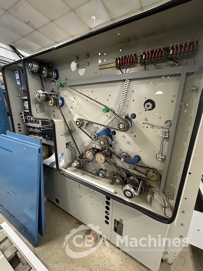 Used 2011 / 2005 Kannegiesser Ironing Line GAS 1x2000x3500mm: EMD - HPMG- RFM