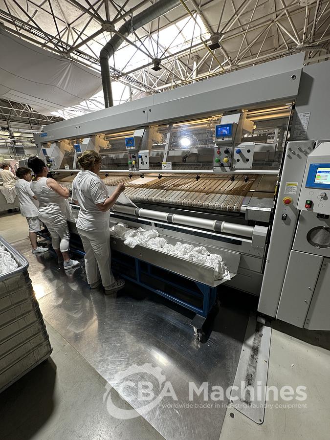 Used 2018 Jensen Ironing Line EXPG 2x1200x4000mm GAS - Logic Plus - Universal