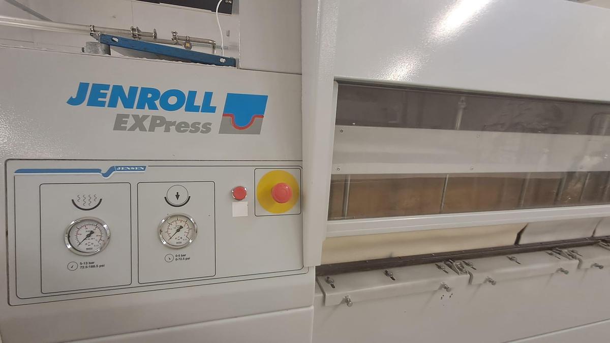 Used 2005 Jensen Express 2 roll Ø1200x3000mm steam