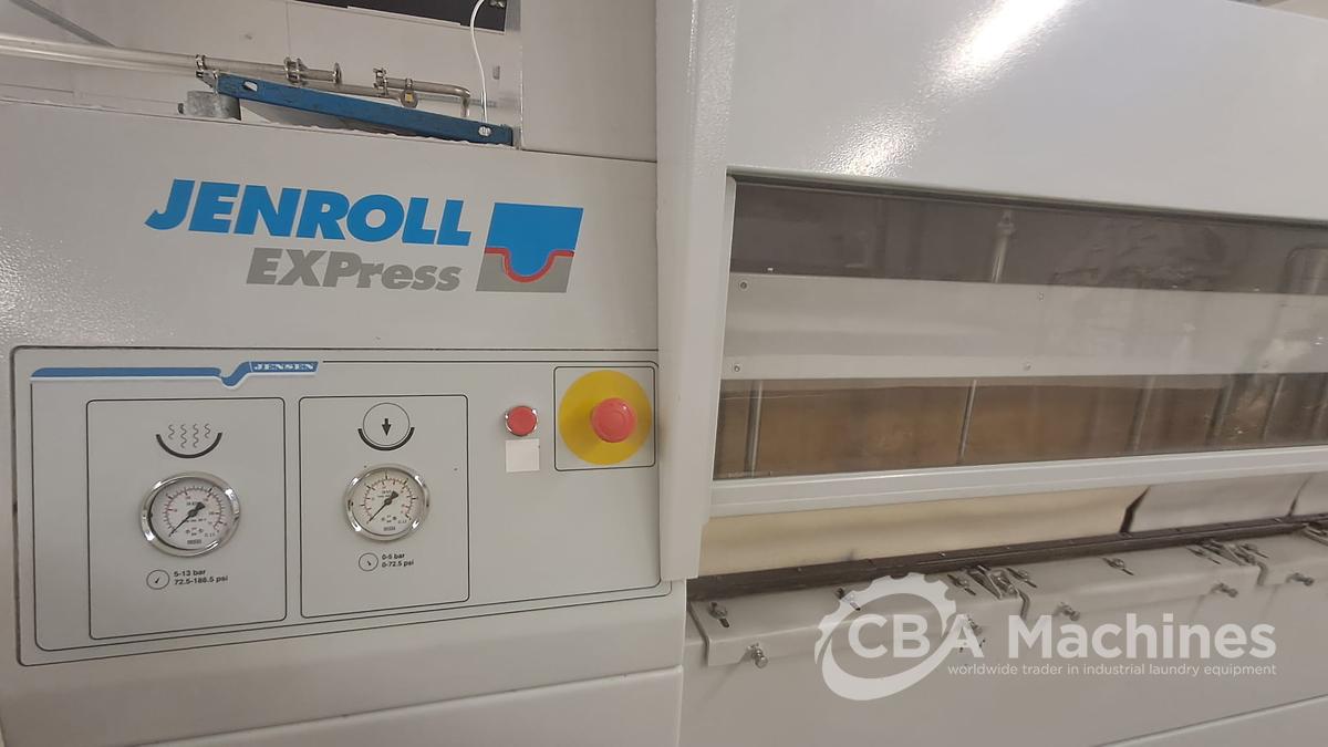 Used 2005 Jensen Express 2 roll Ø1200x3000mm steam