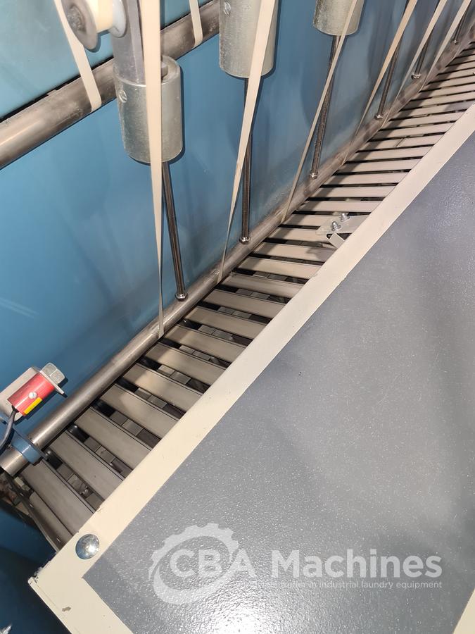 Used Ironing line Kannegiesser 2 roll 1200 x 3000mm steam year 2005/1997