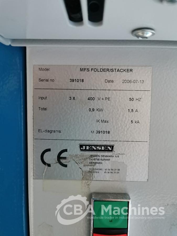Used 2006 Folder Jensen MFS FOLDER/STACKER 3300/3000mm ( 523 )