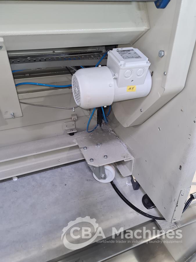 Used Ironing line Kannegiesser 2 roll 1200 x 3000mm steam year 2005/1997