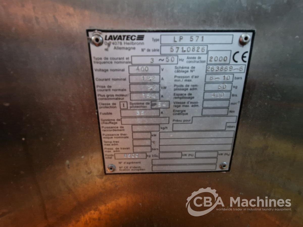 Used 2000 Press Lavatec LP571 50kg ( 771 )