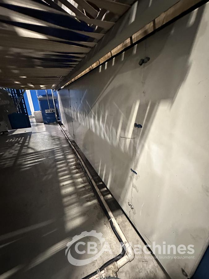 Used 2012 Ironing Line Gas Jensen/Lapauw Jenfeed Logic Plus + 2C1/1601/33G + Jenfold Classic (1076-1077-1078)