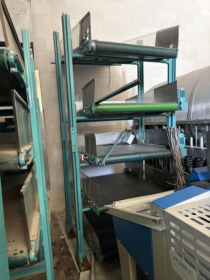 Used Lavatec Waiting conveyor 4 stages