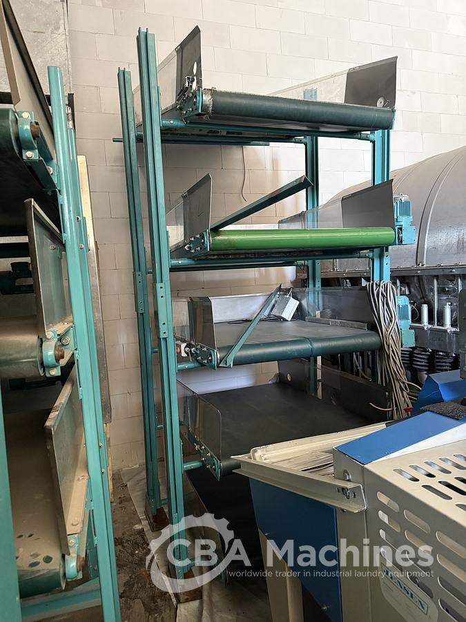 Used Lavatec Waiting conveyor 4 stages