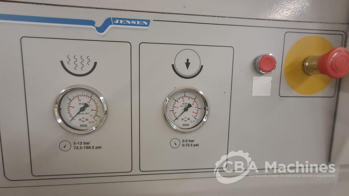 Used 2005 Jensen Express 2 roll Ø1200x3000mm steam