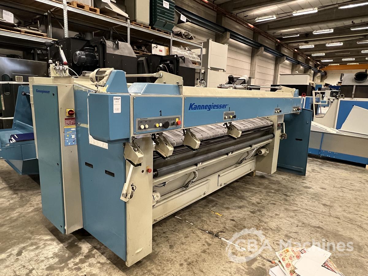 Used 2005/1997 Kannegiesser Ironing Line HPM-G 1 roll 2000x3000mm Steam