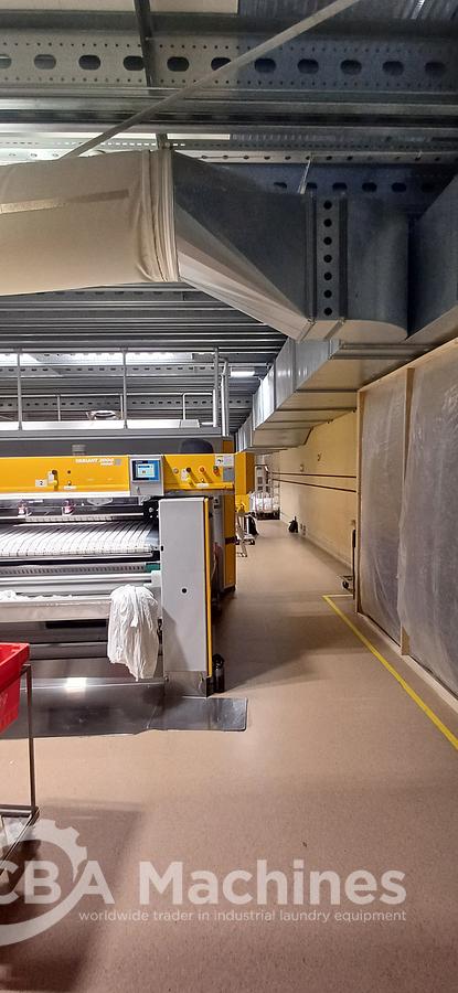 Used 2008 Jensen GAS Ironing Line 1 roll 2000x3500mm