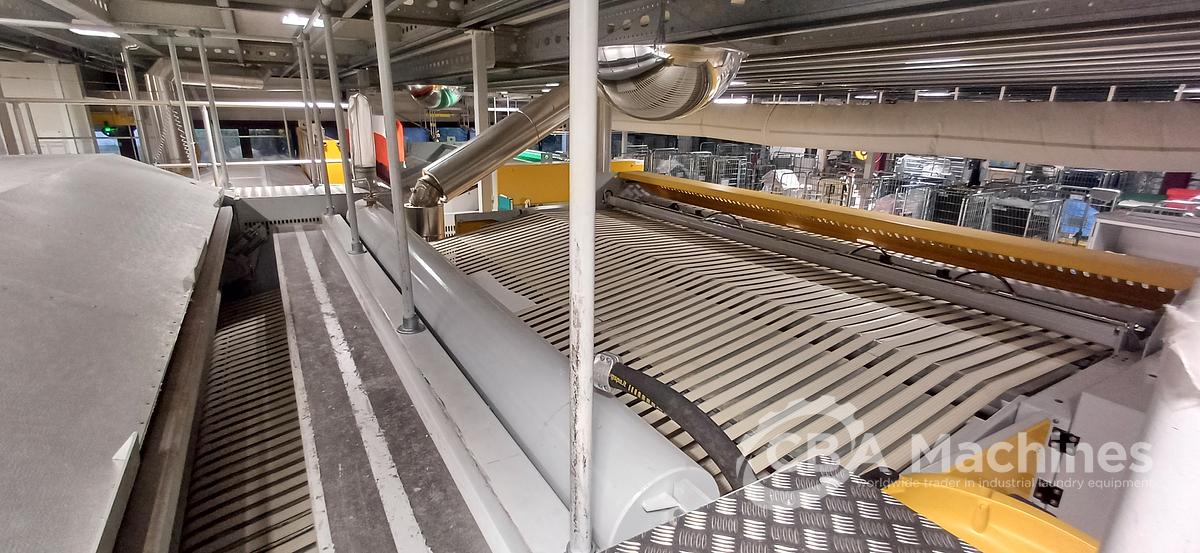 Used 2008 Jensen GAS Ironing Line 1 roll 2000x3500mm