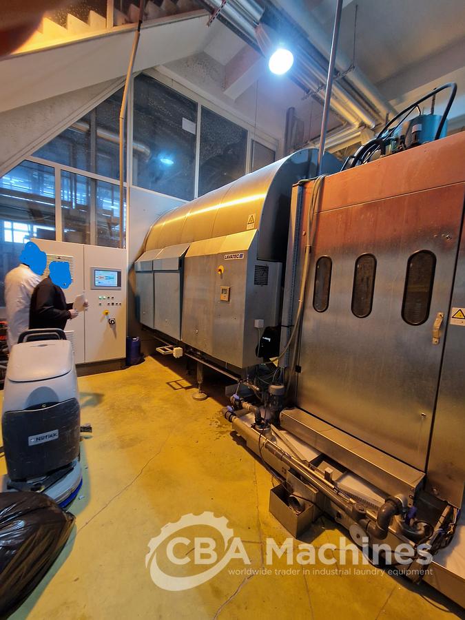 Used Lavatec 13x50kg CBW COMPLETE TUNNEL SYSTEM y2000 with y2017 control system