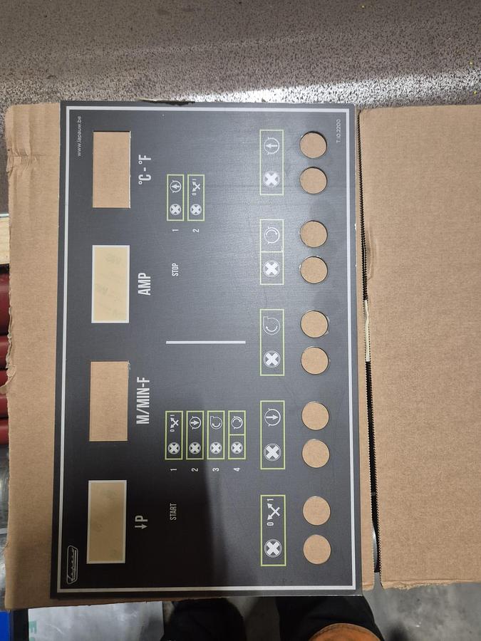 Used 1989 Rebuilt Ironer Lapauw 2 roll 1200 x 3300mm (429)