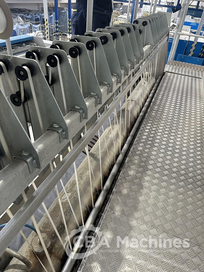 Used 2010 Jensen Ironing Line Logic Plus - Jenroll EXPG 2x1200x3500mm GAS - Classic Folder