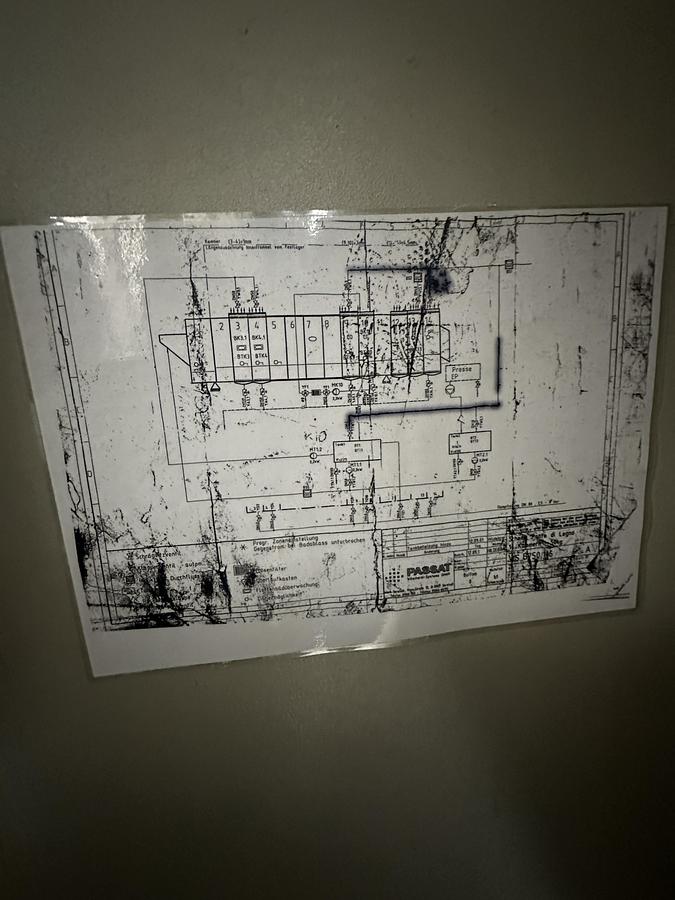 Used 2001 Kannegiesser CBW Tunnel Powertrans BT 14x50kg