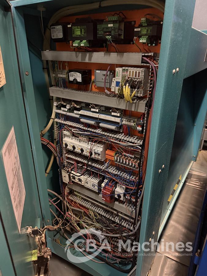 Used rev 2011 Dryer Lavatec TT735 G 75kg GAS with legs 140cm (464)