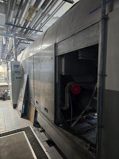 Used 2001 Kannegiesser CBW Tunnel Powertrans BT 14x50kg