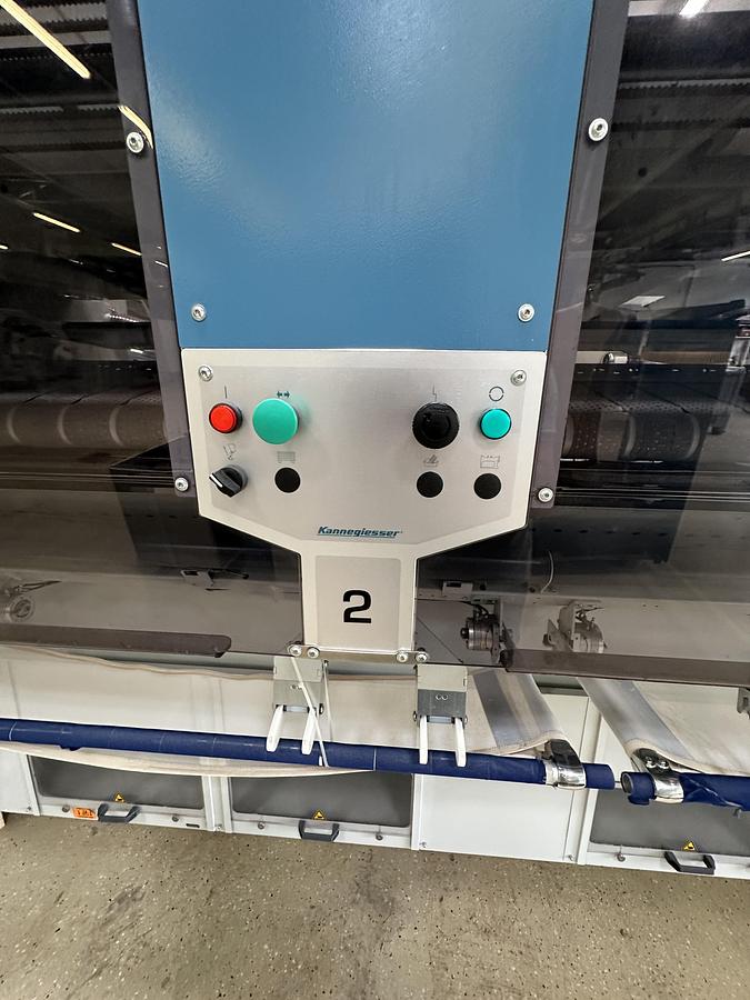 Used 2015 Kannegiesser Feeder EMQ Synchro 3000mm