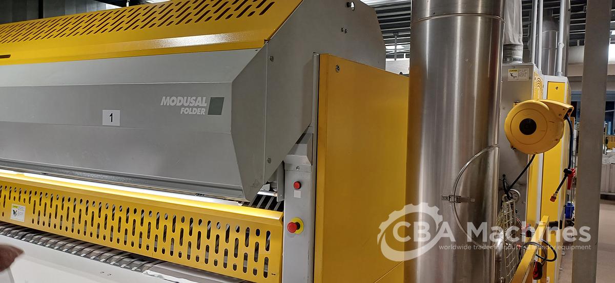 Used 2008 Jensen GAS Ironing Line 1 roll 2000x3500mm