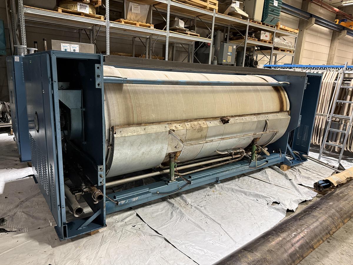 Used 1993 Ironer Lapauw DUO 2x1200x3300 Steam (914)
