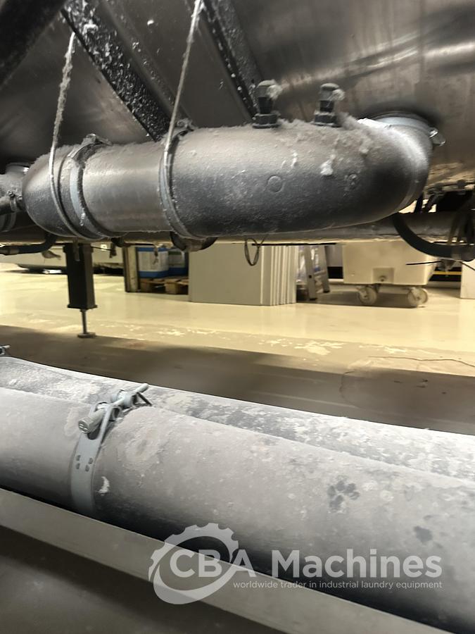 Used 2009 Girbau CBW System 12x50 with press + 100kg dryer