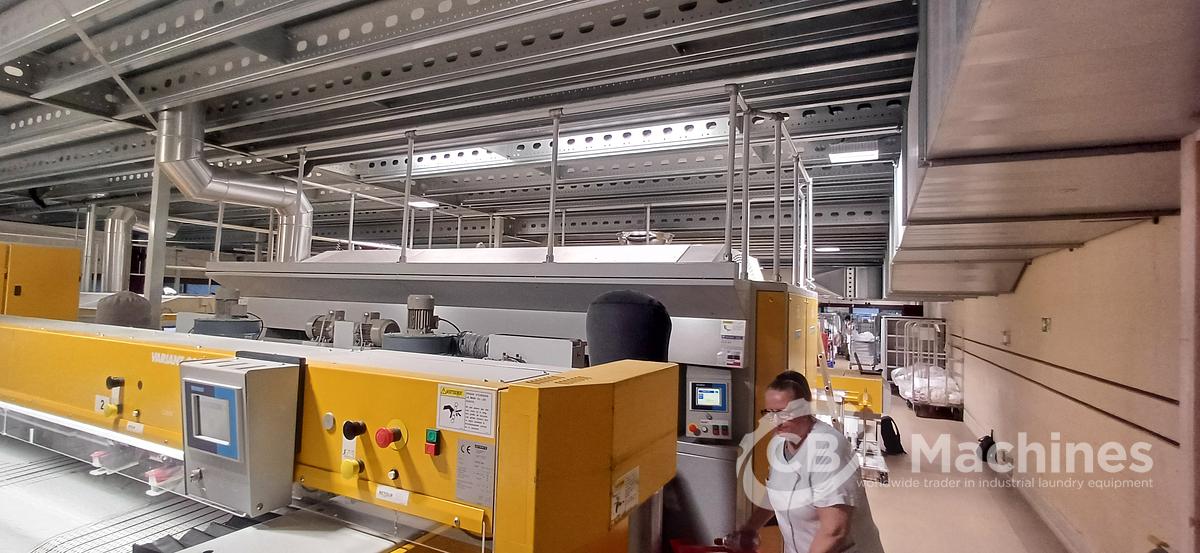 Used 2008 Jensen GAS Ironing Line 1 roll 2000x3500mm