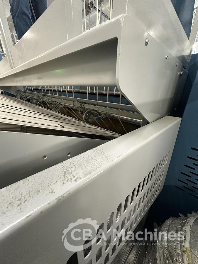 Used 2020 Ironing Line Kannegiesser 2 roll 1200x3500mm GAS - EMQ Synchro + HPM-II GAS + SFM.II 1-2-4 lanes