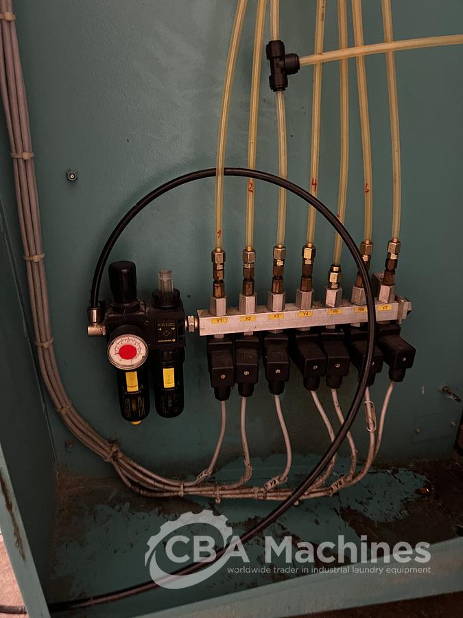 Used 1999 Dryer Lavatec TT733 D Steam 50kg with legs 175cm (853)