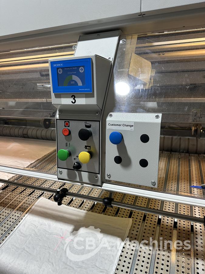 Used 2018 Jensen Ironing Line EXPG 2x1200x4000mm GAS - Logic Plus - Universal