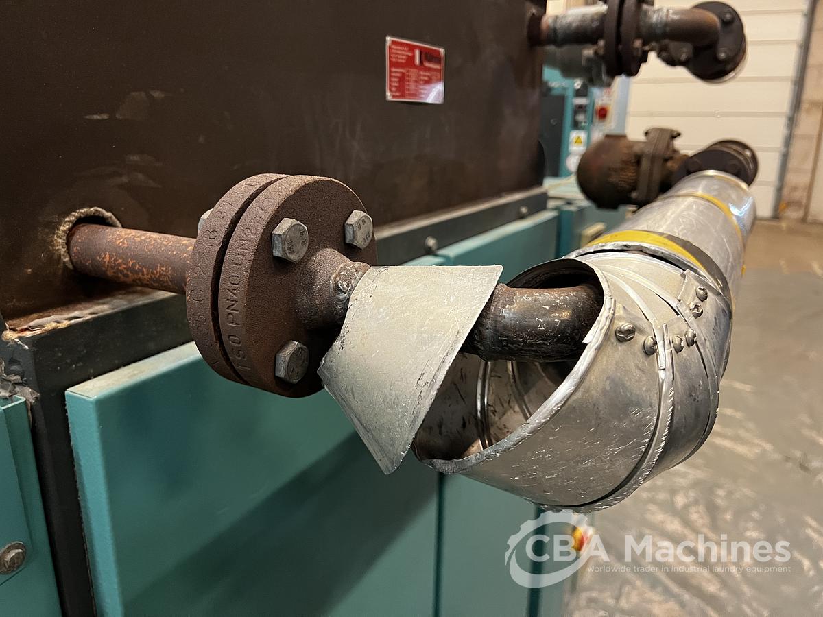 Used 1999 Dryer Lavatec TT733 D Steam 50kg with legs 175cm (853)