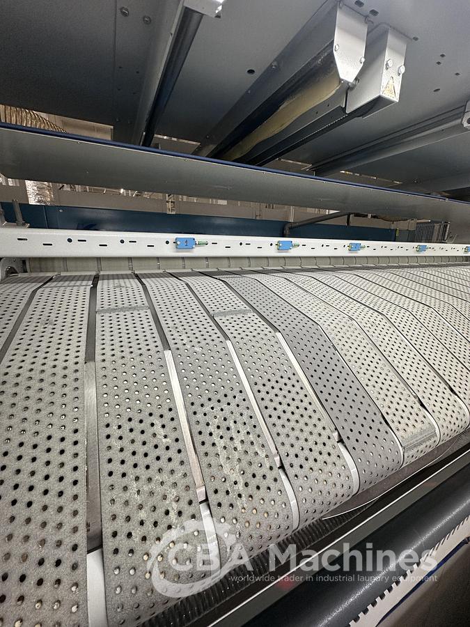 Used 2020 Ironing Line Kannegiesser 2 roll 1200x3500mm GAS - EMQ Synchro + HPM-II GAS + SFM.II 1-2-4 lanes