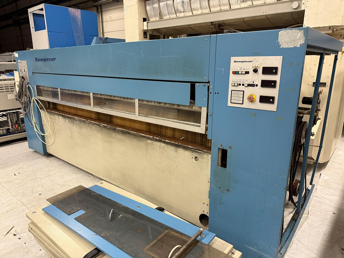Used 1995 Ironer Kannegiesser HLM 2 roll 1200 x 3300mm Steam (895)