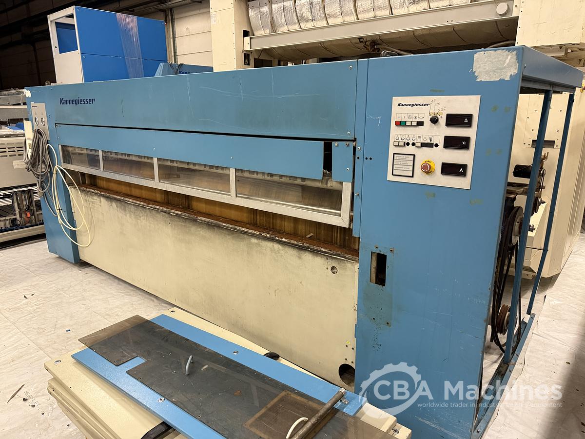 Used 1995 Ironer Kannegiesser HLM 2 roll 1200 x 3300mm Steam (895)