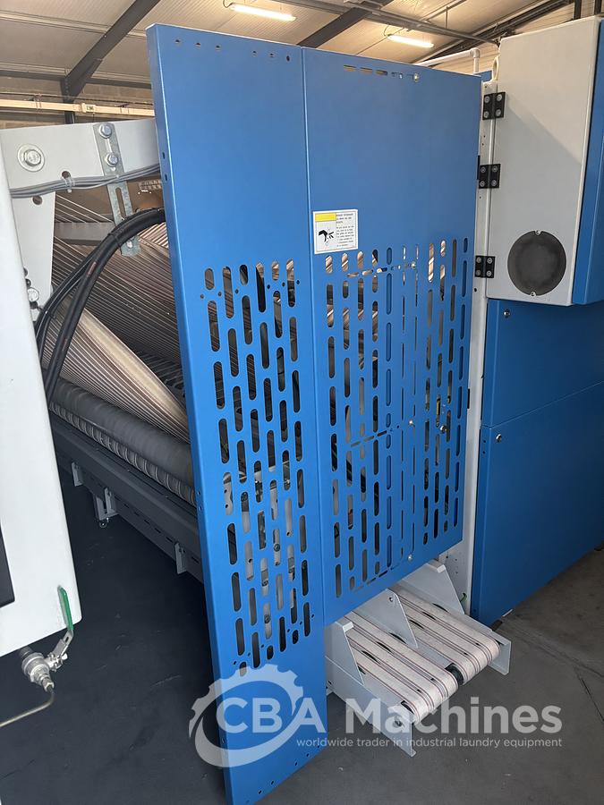 Used 2021 Jensen Ironing Line 2x1200x3500mm GAS - Logic Plus - Kalor - Classic - 4x Concorde