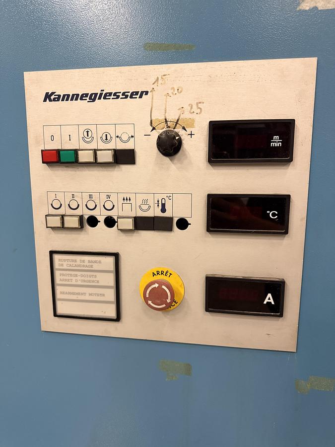 Used 1995 Ironer Kannegiesser HLM 2 roll 1200 x 3300mm Steam (895)