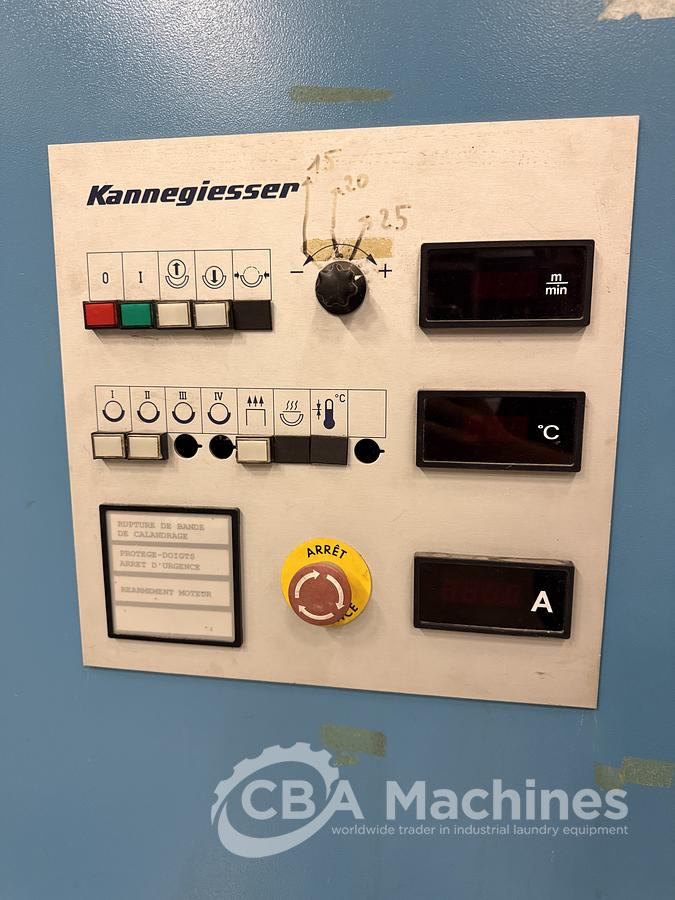 Used 1995 Ironer Kannegiesser HLM 2 roll 1200 x 3300mm Steam (895)