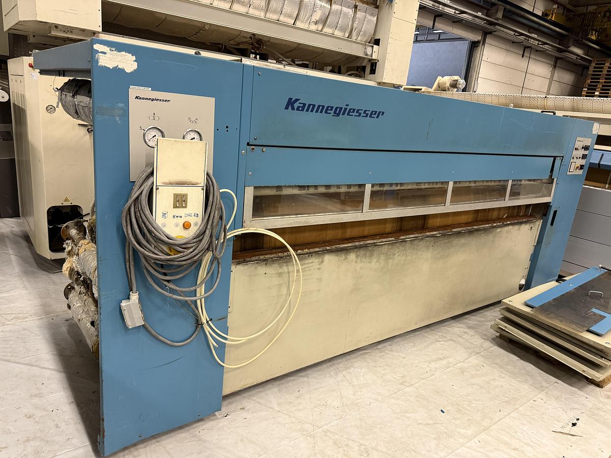 Used 1995 Ironer Kannegiesser HLM 2 roll 1200 x 3300mm Steam (895)