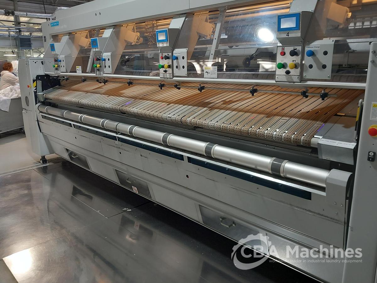 Used 2018 Jensen Ironing Line EXPG 2x1200x4000mm GAS - Logic Plus - Universal