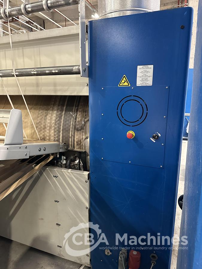 Used 2014 Ironing Line Gas Toto SONIC-ED4-35 + Lapauw 1 roll x 1600mm x 3300mm + Vega fold (1079-1080-1081)