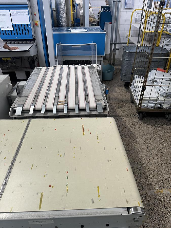 Used 2010 Jensen Ironing Line Logic Plus - Jenroll EXPG 2x1200x3500mm GAS - Classic Folder