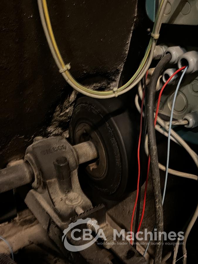 Used 1999 Dryer Lavatec TT733 D Steam 50kg with legs 175cm (853)